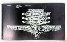 Paolo Soleri 1970 Arcology The City In The Image Of Man Sci Fi Dystopian Design