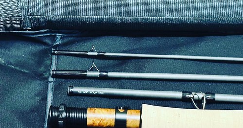 Nam Single Hand 4 Piece 9' 1 Trout Fly Rod 10g #5 with Bag & Travel Tube - Picture 3 of 8