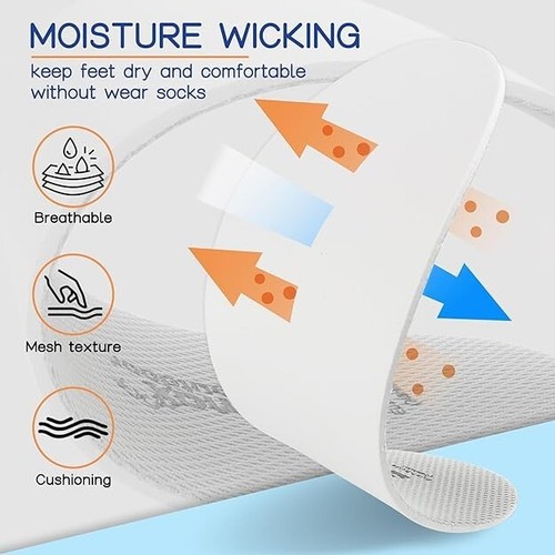 2 Stück Knixmax Outdoor Einlegesohlen für Crocs Komfort Einlagen für Clogs - Bild 5 von 11