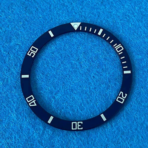 39mm Aluminum Flat Literal Watch Bezel Insert Ring for Mens WristWatch Parts - Picture 23 of 27