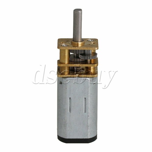 4PCS 300 RPM DC 6V N30 Mini Gearbox Wheel Micro Speed Reducing Geared Motor - Picture 6 of 8