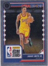 2023-24 Panini Premium Stock NBA No. 285 Jabari Smith Jr. Rookie
