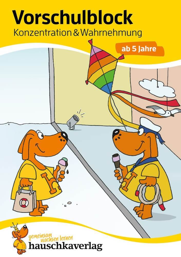 Thumbnail - Vorschulblock - Konzentration Und Wahrnehmung Ab 5 Jahre. Ab 5 Jahre.