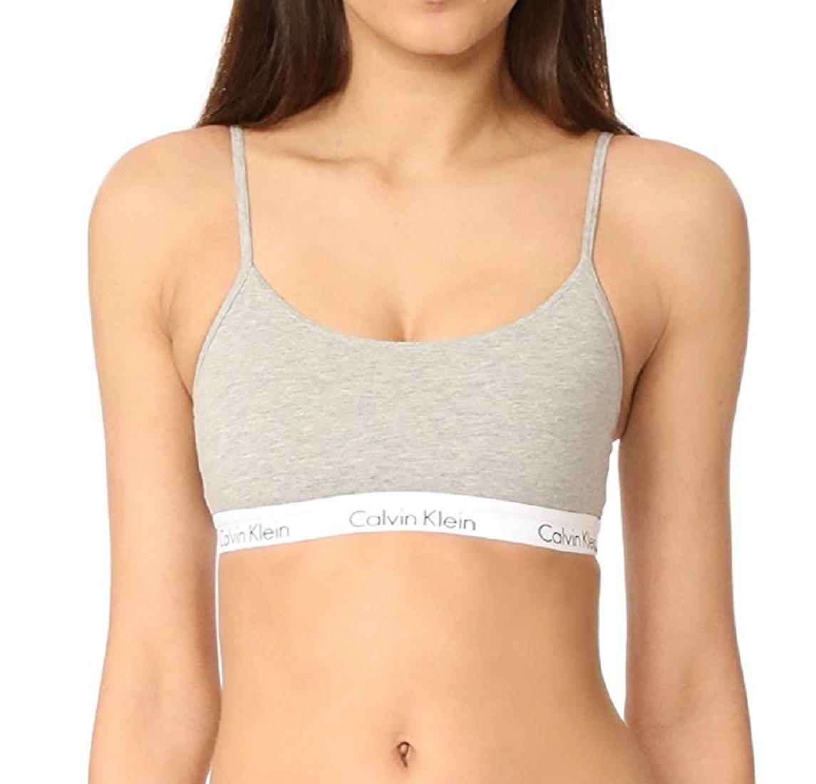Calvin Klein Standard Ck One Cotton Unlined Bralette - QF1536 Calvin Klein Standard Ck One Cotton Unlined Bralette - QF1536