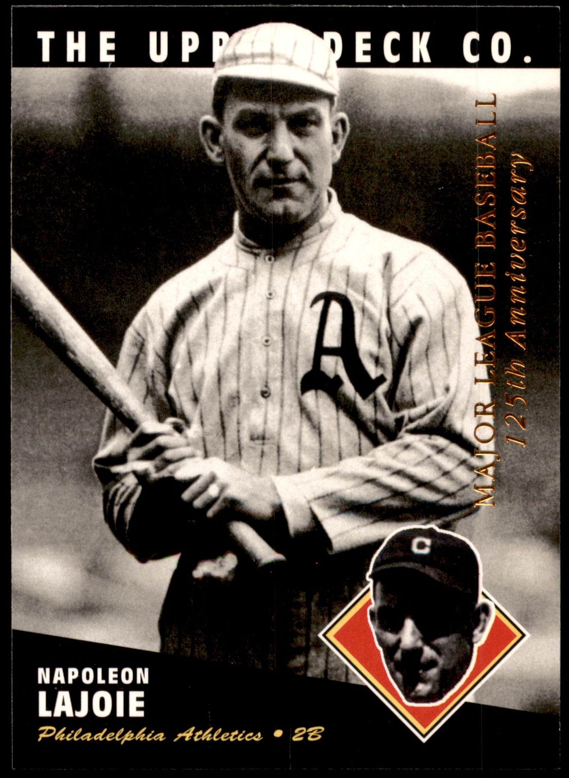 Nap Lajoie #25 1994 Upper Deck All-Time Heroes 125th Anniversary