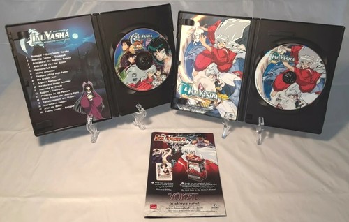 Anime Inuyasha 2 & 3 The Movie DVD Lot Complete With Inserts 2002/03 VIZ Media - Imagen 3 de 6