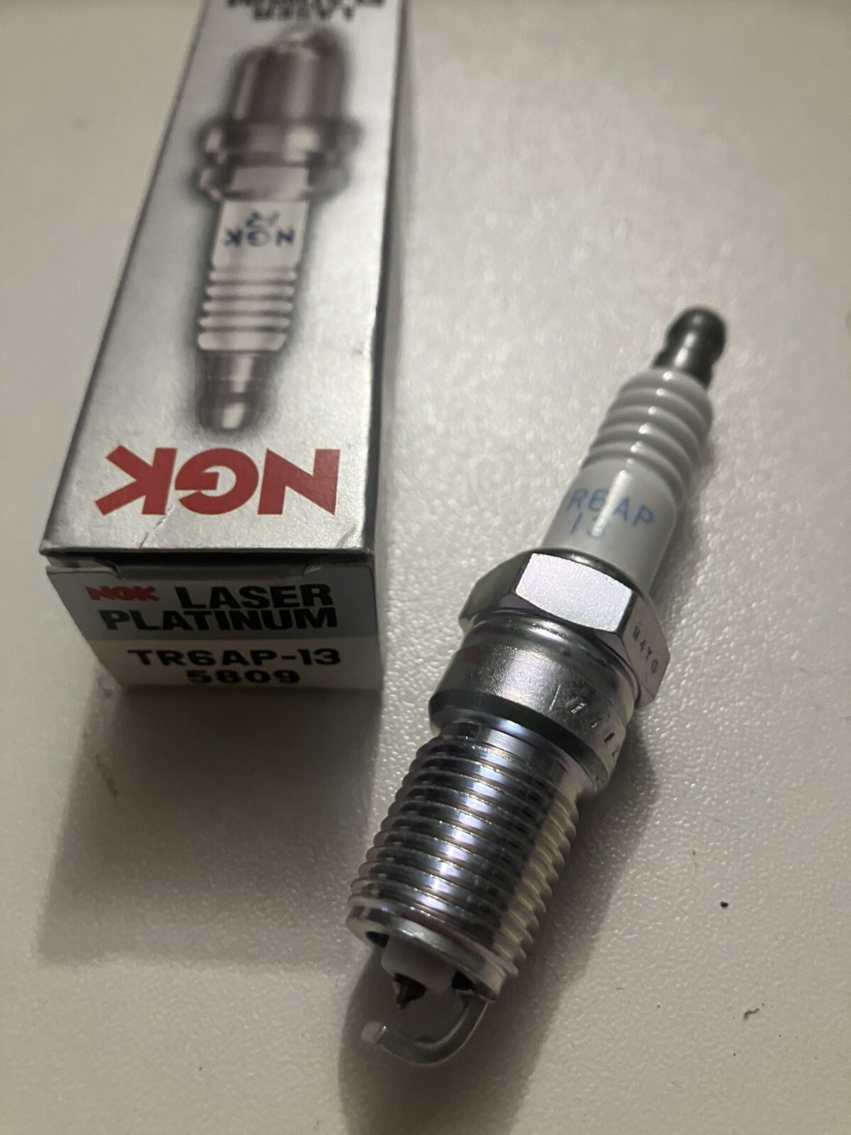 NGK TR6AP-13 ( 5809 ) X1 PLATINUM SPARK PLUG | eBay