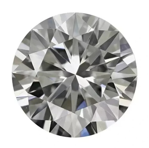 2.00 Ct Round Cut Lab Grown M VVS1 CVD Diamond Loose Gemstone O-41 - 第 3/4 張圖片