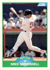 1989 Score #66 Mike Greenwell
