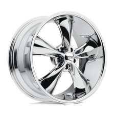 Foose F105 Legend Chrome Plated 1-Piece Wheels: 18x9, 5x120.65/5x4.75, 7 mm