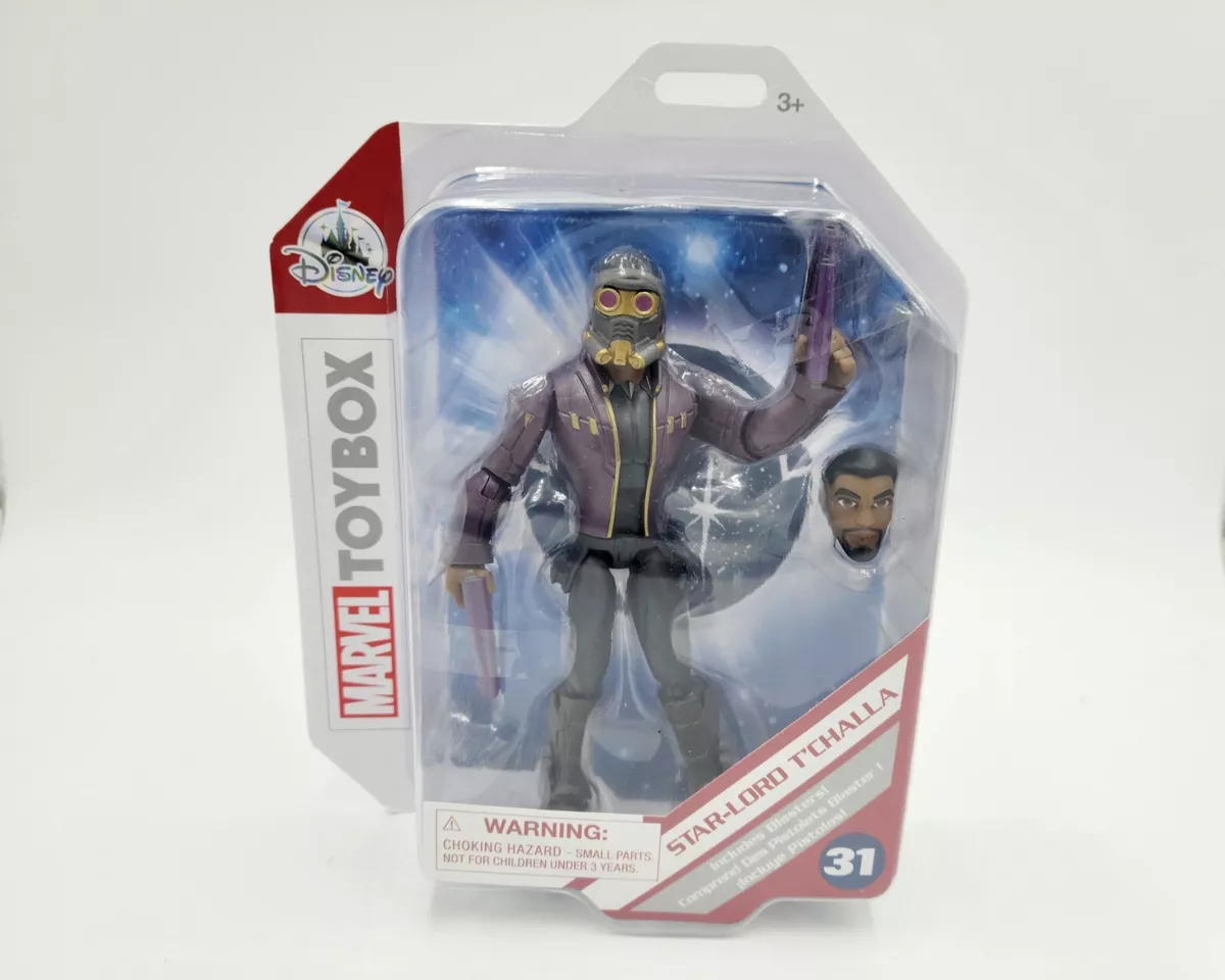 Disney Store Marvel Star-Lord Action Figure Toybox New with Box