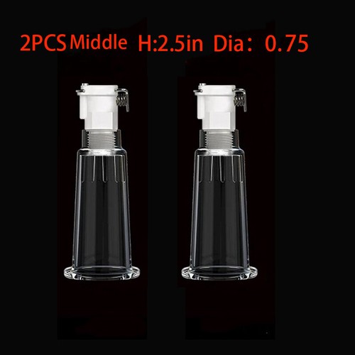 Nipple Enlargement Pump Kit Vacuum Suction Cylinders Enlarger Enhancer System - Picture 15 of 22