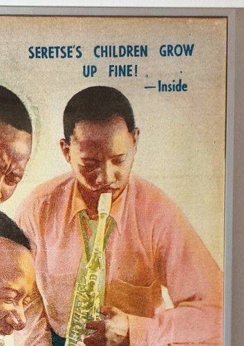 POSTER RIVISTA LEADER AFRICA DRUM DEL GIUGNO 1956 COPERTINA NUMERO MUSICISTI JAZZ - Foto 4 di 7