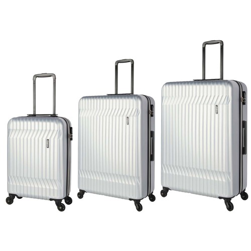 3Pc Hard & Soft Shell Suitcases Set 4 Spinner Wheeled Hold & Cabin Luggage S,M,L - Picture 16 of 36
