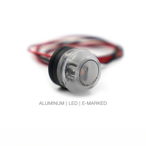 Barracuda B-LED Motorcycle Bar End Turn Signals, pair, Sleek Italian Design! - Picture 4 of 7