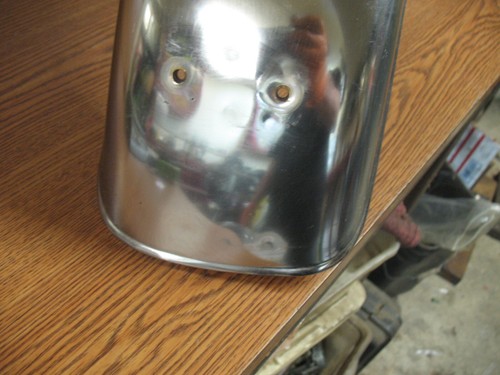 1972 CB350 CHROME REAR FENDER HONDA CB 350 80100-345-670XW - Picture 10 of 11