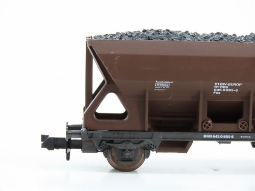 N Scale Roco 02318D OBB Self-Unloading Hopper Wagon - Picture 2 of 5