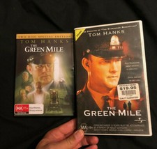 The Green Mile DVD Tom Hanks Two Disc Special Edition and VHS Ex=Rental