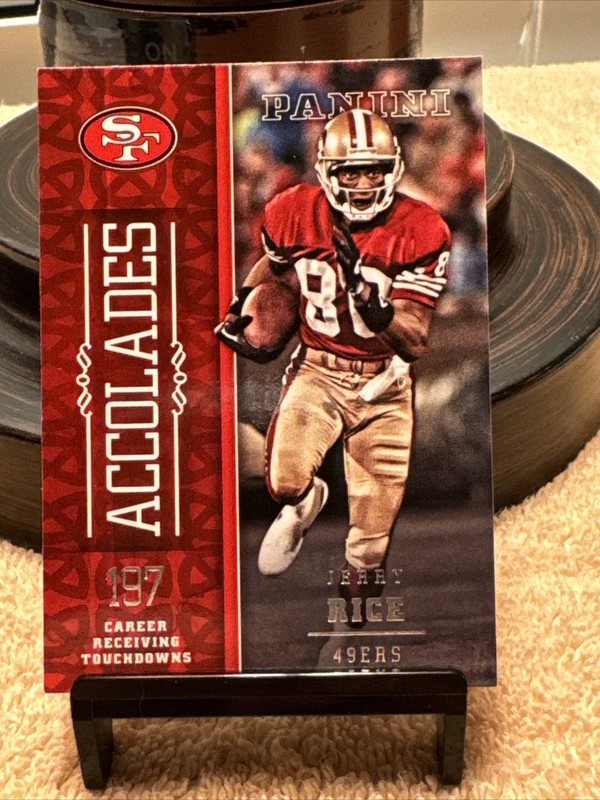 2016 PANINI ACCOLADES JERRY RICE #16 HOF 49ERS $$$$ 2016 PANINI ACCOLADES JERRY RICE #16 HOF 49ERS $$$$