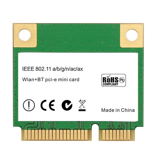 AXE5400Mbps WiFi 6E Card Mini adattatore di rete PCIe BT5.2 migliore di AX210 AX200 - Foto 7 di 8