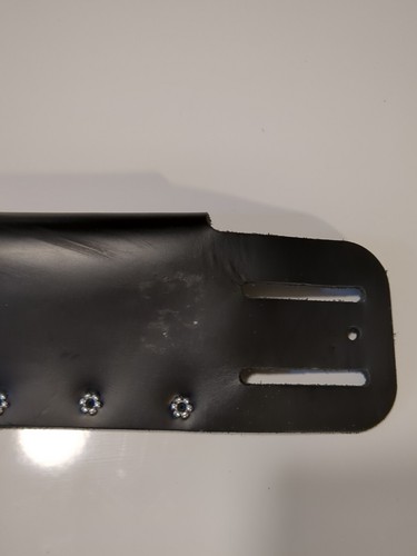 Klein Tools 5163 Black Leather 1 Pockets Nice  - Picture 5 of 5