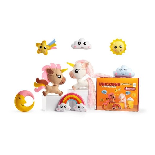 Unicorn Sewing Kit for Kids – DIY Plush Craft Set – Ages 8+ – Makes 8 Toys - Picture 5 of 7