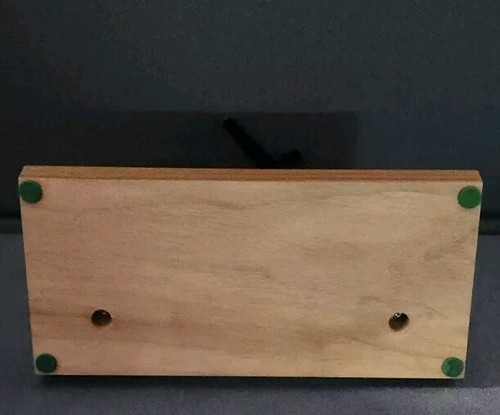 Vintage Wood Double Ball Pen Desk Set  - Imagen 5 de 6