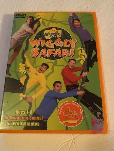 THE WIGGLES WIGGY SAFARI (feat Crocodile Hunter Steve Irwin) DVD