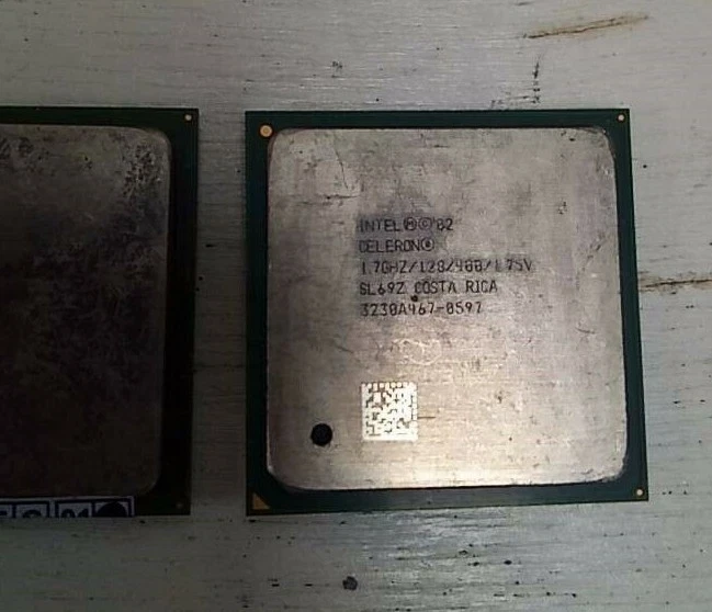 Emachines Celeron 1.7Ghz CPU Processor /128/400 Free ship (HTF)06 - Image 4 of 4