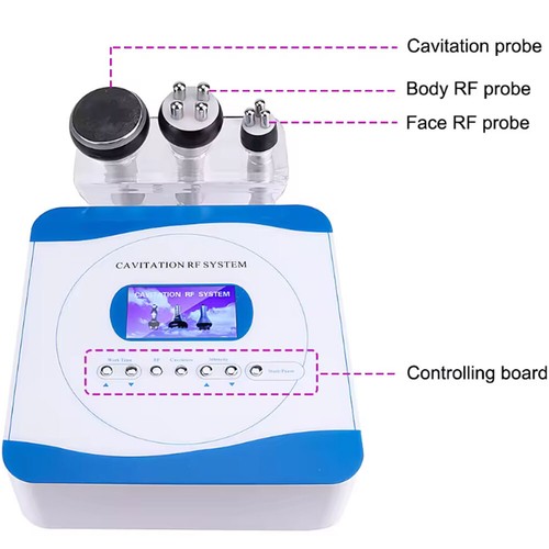 3in1 40 KHz Cellulite-Entfernungsmaschine verbessert Durchblutung negativ - Bild 6 von 6