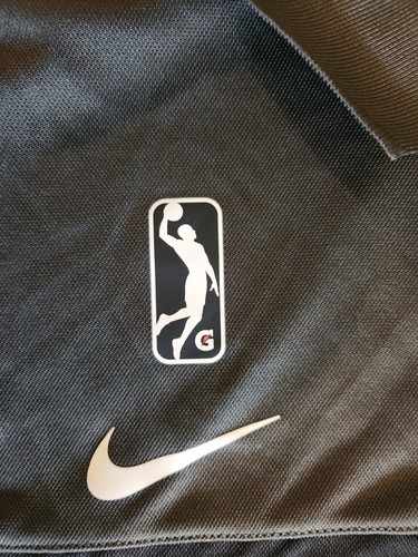 Long Island Nets Nike DRI-FIT Polo Golf Kurzarm Shirt Herren Gr. XL Grau Neu mit Etikett - Bild 3 von 6