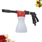 Autowasch-Handpresse, Kunststoff-Wassergießkanne, Autowaschzubehör (rot)