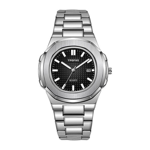 Luminous Business Quartz Watch Waterproof Luxury Stainless Steel Men's Watch - Picture 11 of 16