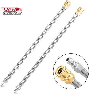 #ad Pressure Washer Extension Wand 2 Pack 17 Inch Stainless Steel Heavy Duty Wands $14.11