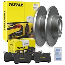 Textar Bremsscheiben Ø232mm + Beläge hinten passend für VW Polo 6N2 Seat Lupo