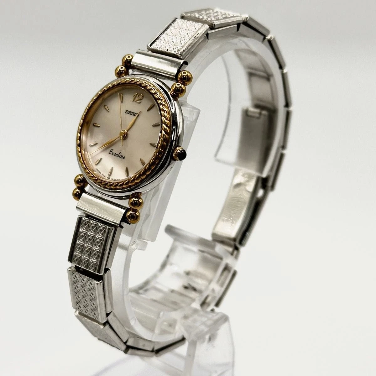 Reloj de cuarzo Seiko Exceline para mujer batería nueva funcionando desde Japón