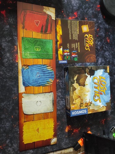 Lost Cities Card Game By Reiner Knizia With 6th Expedition - Picture 2 of 12