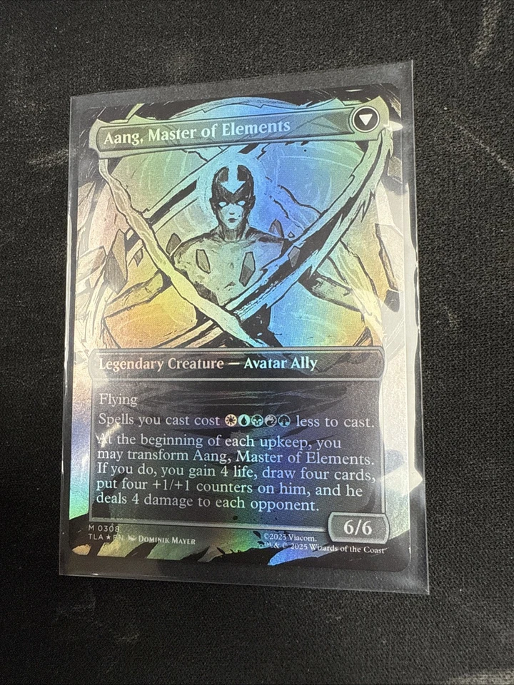 Avatar Aang (Borderless) Avatar: The Last Airbender Foil - Image 3 of 3