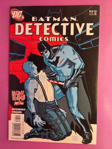 BATMAN DETECTIVE COMICS    #816    FINE     2006  COMBINE SHIP BX10  S25