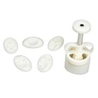 1 Set Hand Pressed Mooncake Molds Green Bean Cake Baking Molds for Home Bakery