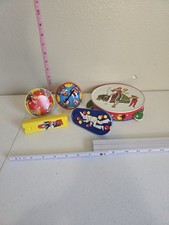 Vintage lot Of Tin Noise Makers Toys
