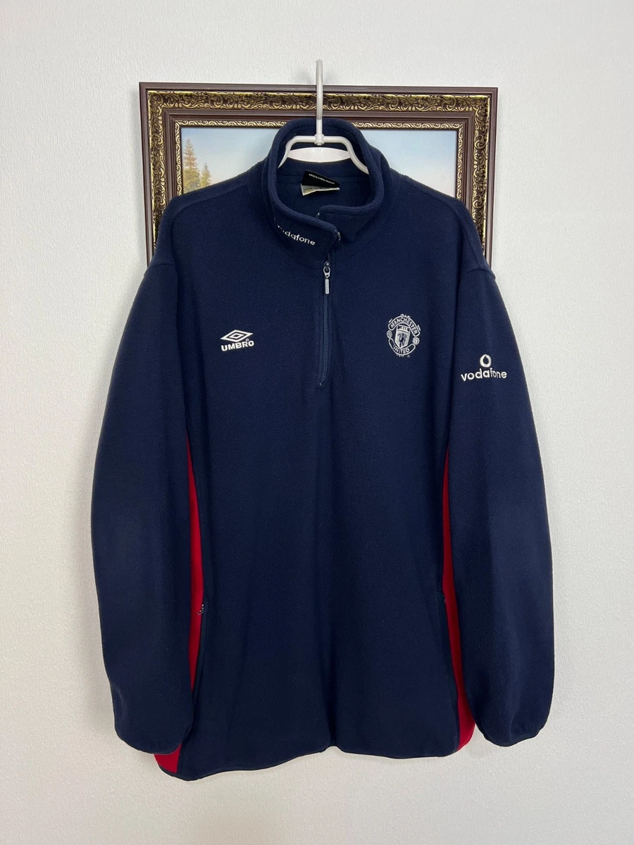 Blue Manchester United International Club Soccer Fan Jackets for
