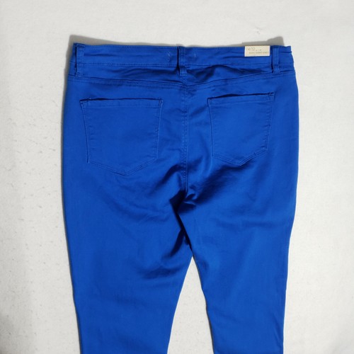 NEU Vintage America Blues Boho Skinny Ankle Hose Damen 14/32 blau Stretch Neu mit Etikett - Bild 11 von 13