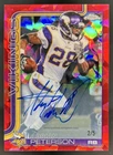2025 Topps Chrome Adrian Peterson Red Refractor (RAW)