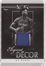 2018-19 Panini Noir Elegant Décor Rookie Jerseys 9/65 Mo Bamba #ED-MBB 1u6