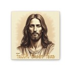Inspirational Canvas Art, Faith Over Fear Wall Decor, Religious Jesus Home Gift
