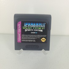 Jeopardy Sports Edition Sega Game Gear, 1994 Authentic Cartridge Only Tested