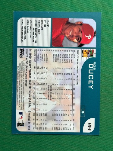 2001 Topps Series 1 Baseball Base #1 - 200 PICK YOUR CARD COMPLETE YOUR SET - Picture 384 of 396