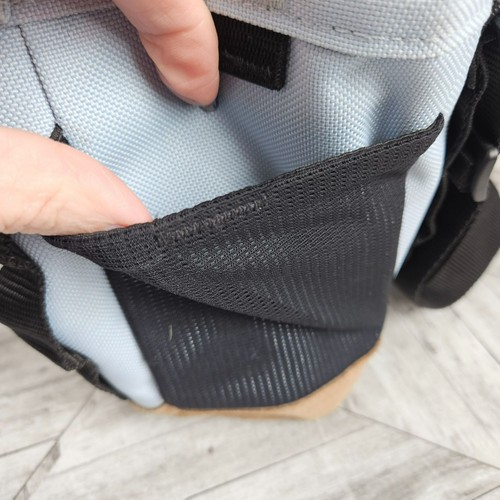 Chalk Bag Climbing Bouldering JanSport Canvas Leather Base with Waist Strap - Picture 12 of 14