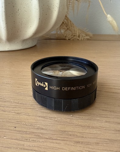 Opteka 10x Macro Close-Up Lens for 52mm Threaded Digital Camera Lenses